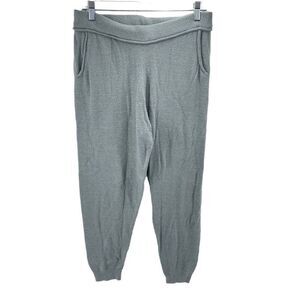 Young Fabulous & Broke Womens Fleece Jogger Pants Pull On Pocket Gray Large